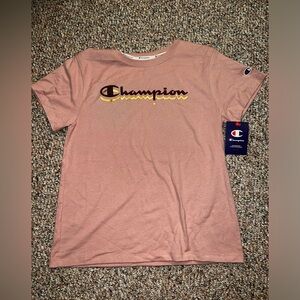 NEW NUDE PINK CHAMPION SHIRT ‼️💕